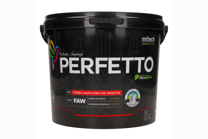 Mitech Perfetto: Sposób na trwałe i estetyczne ściany w Twoim wnętrzu