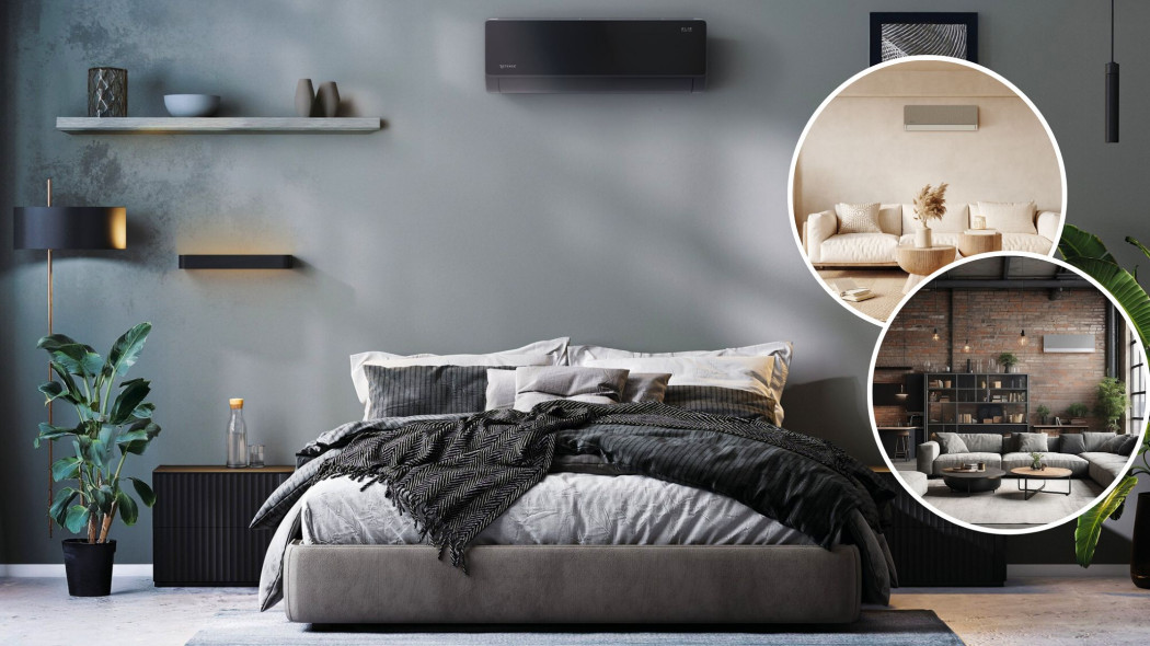 Klimatyzator, który gra z wnętrzem