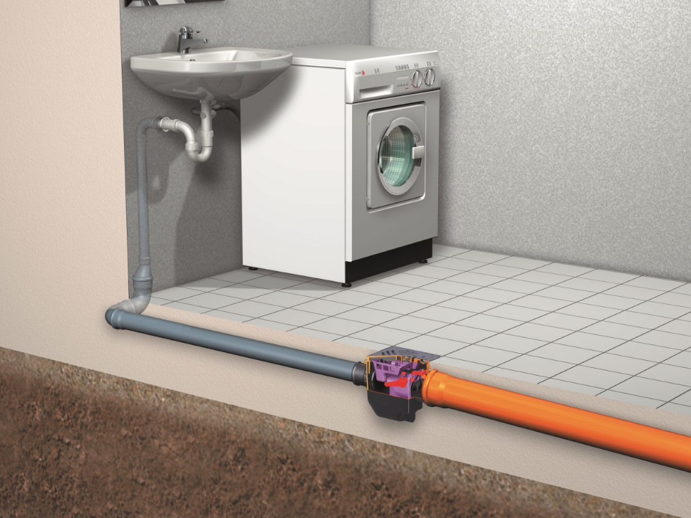 montaż zasuwy burzowej kratka w piwnicy