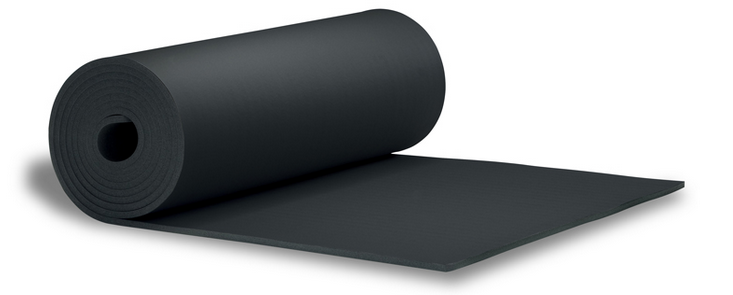 Elastyczna pianka elastomerowa o ulepszonych właściwościach przeciwpożarowych, niskim wytwarzaniu dymu, zamkniętej strukturze materiału izolacyjnego i wbudowanej ochronie antybakteryjnej Microban