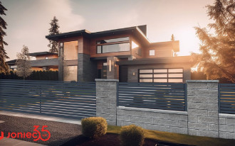 Ogrodzenie GORC® Peak - elegancka klasyka w nowoczesnym wydaniu