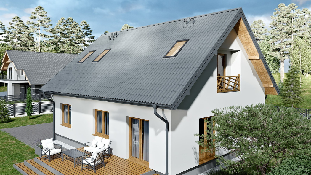 Retro wzór we współczesnej odsłonie - Blachodachówka panelowa Szafir