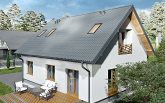 Retro wzór we współczesnej odsłonie - Blachodachówka panelowa Szafir