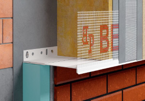 Listwa startowa PVC z siatką, regulowana BP30S (100-250 mm)