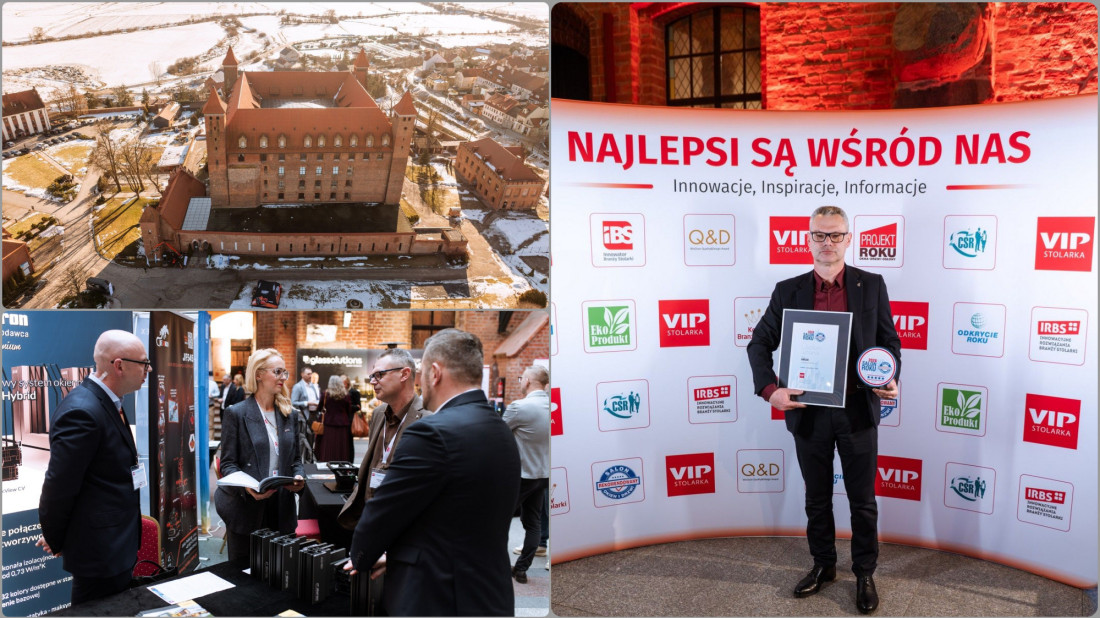 Showroom AWILUX z wyróżnieniem SALON ROKU na 37. Konwencie Stolarki w Gniewie