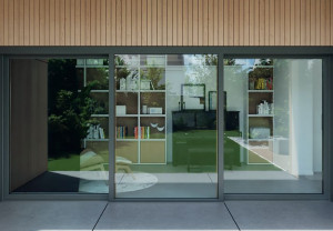 Automatyczne drzwi Schüco LivIngSlide z PVC-U