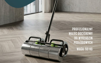 Wiosenna promocja na sprzęt dla posadzkarzy: walec dociskowy WOLFF w zestawie!