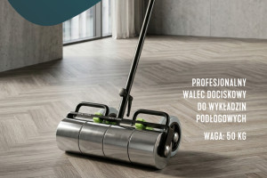 Wiosenna promocja na sprzęt dla posadzkarzy: walec dociskowy WOLFF w zestawie!