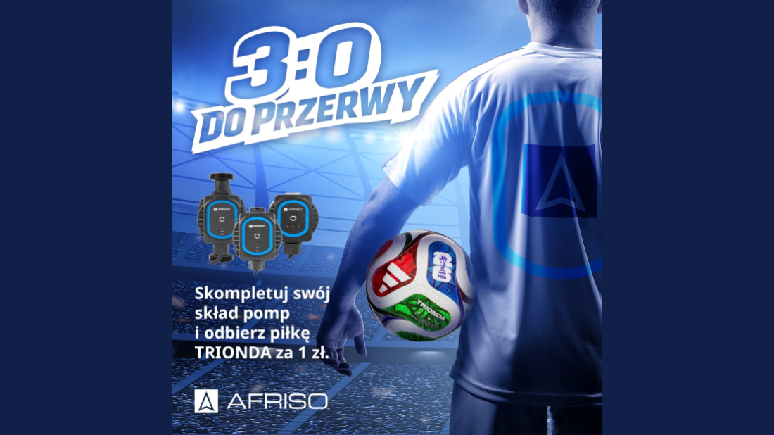 Mistrzowska efektywność w Twojej instalacji dzięki pompom AFRISO
