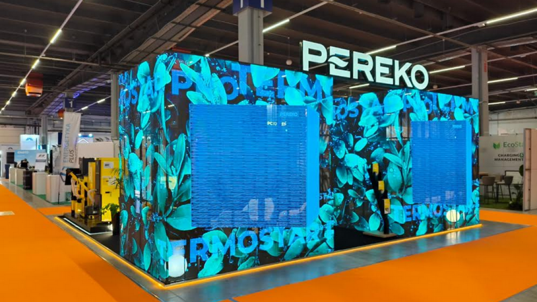 Najładniejsze stoisko targów ENEX 2026. Nagroda TOP DESIGN dla PEREKO