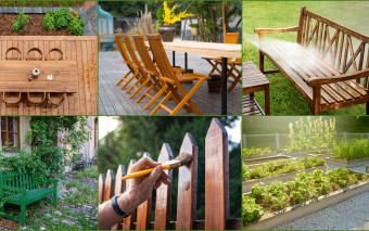 Wiosną sprawdź drewno w ogrodzie. Tak odnowisz taras, meble i altanę przed sezonem
