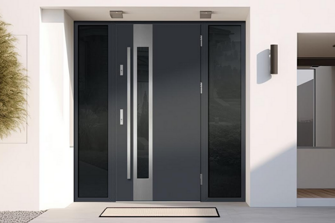 Nowoczesny dom zaczyna się od drzwi stalowych ERKADO