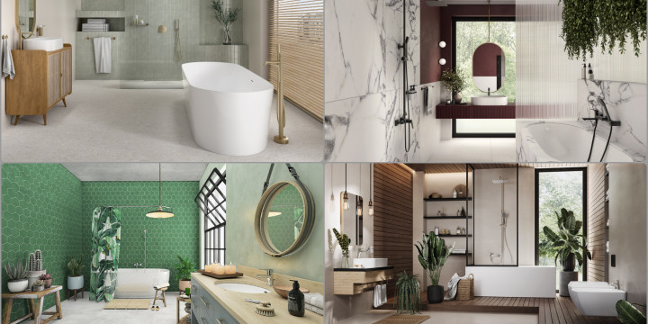 Zielona łazienka w nowoczesnym stylu. Jak dobrać odcień, armaturę i dodatki?