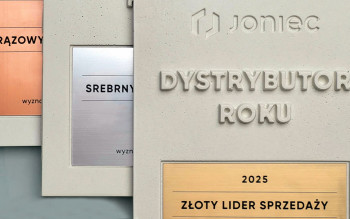 JONIEC® wyróżnił najlepszych partnerów. Poznaj Dystrybutorów Roku 2025
