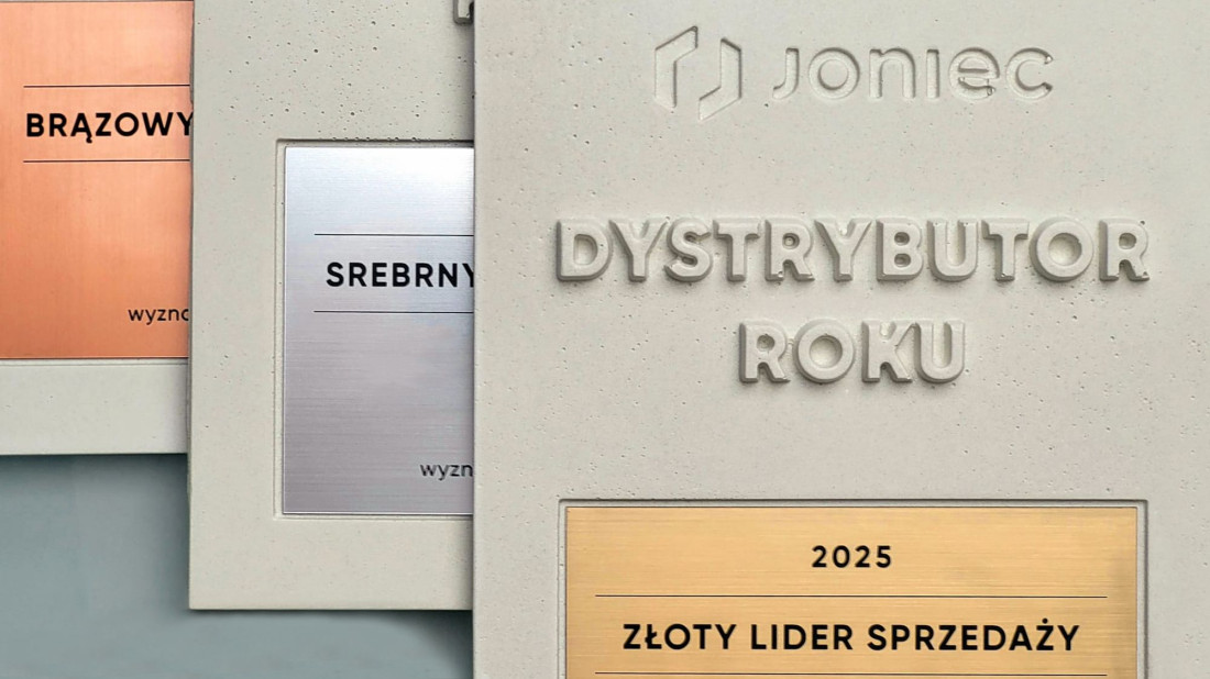 JONIEC® wyróżnił najlepszych partnerów. Poznaj Dystrybutorów Roku 2025