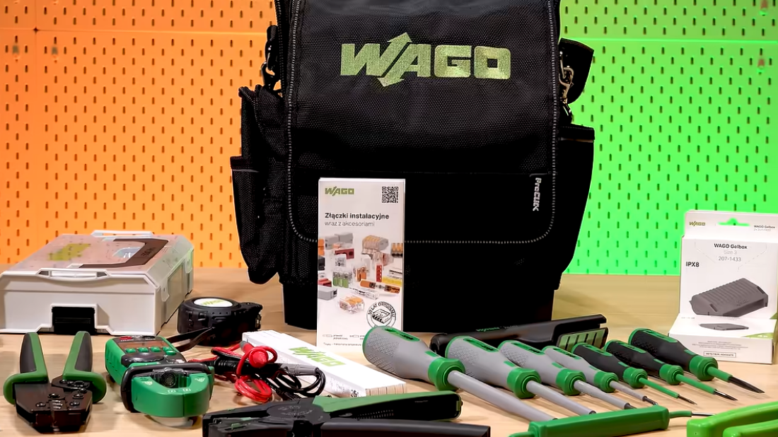 Nowoczesna torba narzędziowa WAGO: Rewolucja w mobilności i organizacji pracy elektryka
