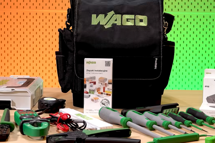 Nowoczesna torba narzędziowa WAGO: Rewolucja w mobilności i organizacji pracy elektryka
