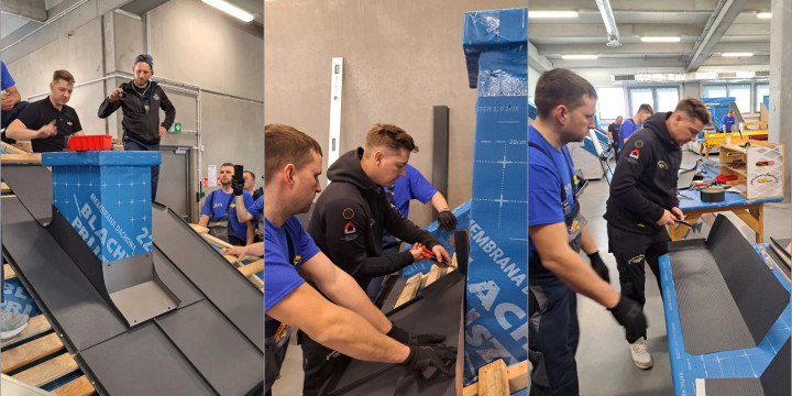 Szkolenia dla dekarzy z Polski i Litwy w Akademii Rzemiosła Blachy Pruszyński