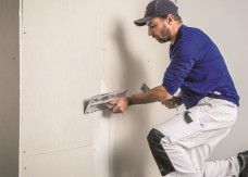 Płyty g-k w drewnianym domu - ścianki, wyrównanie tynków i ocieplenie od środka