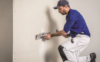 Płyty g-k w drewnianym domu - ścianki, wyrównanie tynków i ocieplenie od środka