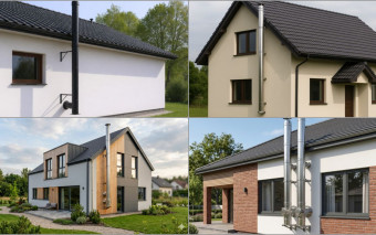 Komin stalowy zewnętrzny- rozwiązania, zalety, bezpieczeństwo