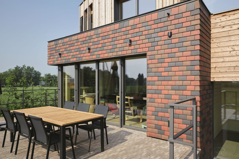 klinkierowa elewacja