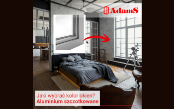 Aluminium szczotkowane - idealne okna do wnętrz w stylu loft