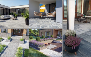 Strefa wejściowa, podjazd, taras i ogród – jak urządzić spójną przestrzeń wokół domu?