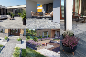 Strefa wejściowa, podjazd, taras i ogród – jak urządzić spójną przestrzeń wokół domu?