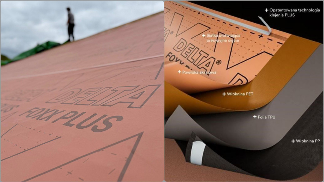 Delta Foxx Plus w nowej odsłonie. Dörken wzmacnia swoją najbardziej wytrzymałą membranę dachową