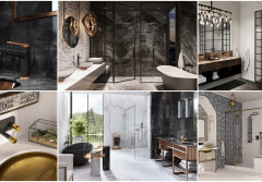 Złoto i czerń w łazience – modna armatura FDESIGN i pomysły na aranżację