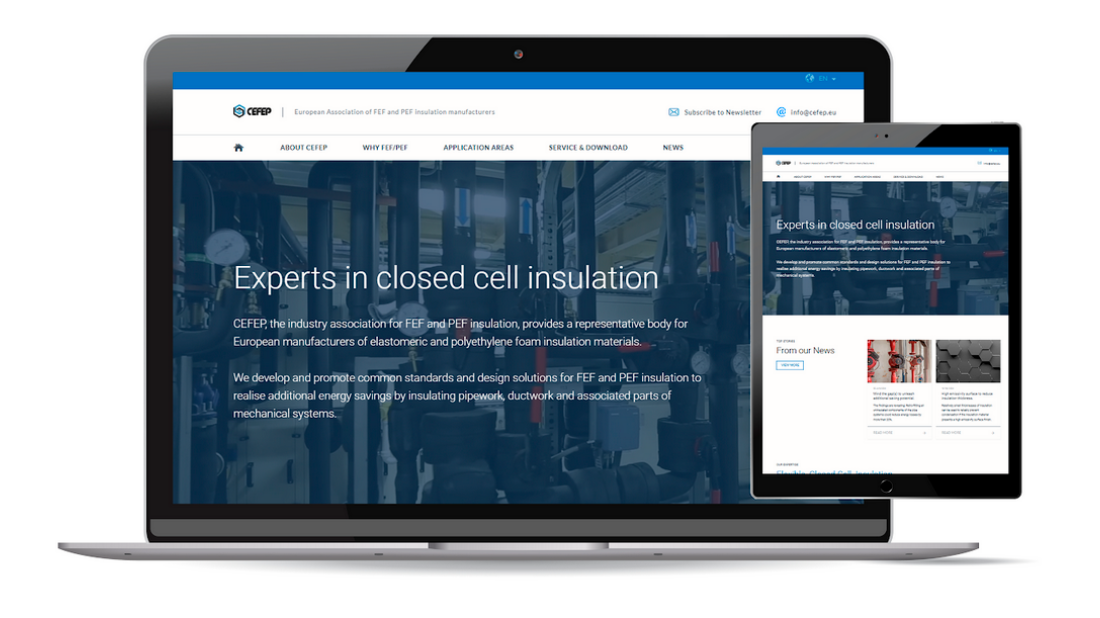 Kształtowanie przyszłości izolacji technicznej: CEFEP uruchamia nową stronę internetową i wzmacnia komunikację cyfrową