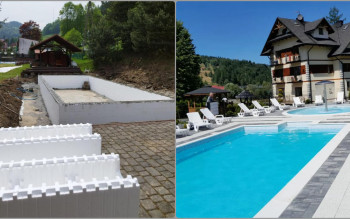 Betonowy basen w systemie IZODOM – jak go zbudować, ile może kosztować i czy to się opłaca?