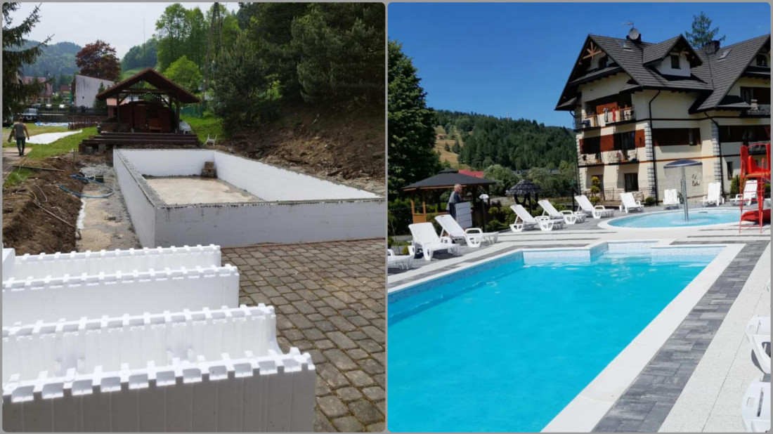 Betonowy basen w systemie IZODOM – jak go zbudować, ile może kosztować i czy to się opłaca?