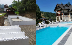 Betonowy basen w systemie IZODOM – jak go zbudować, ile może kosztować i czy to się opłaca?