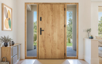 Drzwi z naświetlem - sposób na jasne wejście i nowoczesny design