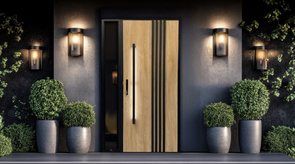 Drzwi z naświetlem są rozwiązaniem, które odpowiada na potrzeby współczesnego budownictwa