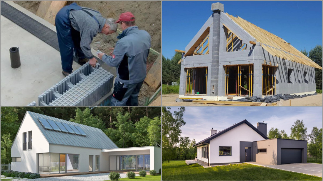Budowa domu w technologii IZODOM. Jak powstaje ciepły, trwały i szybki w realizacji dom z betonu i styropianu?