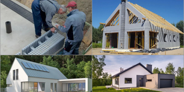 Budowa domu w technologii IZODOM. Jak powstaje ciepły, trwały i szybki w realizacji dom z betonu i styropianu?