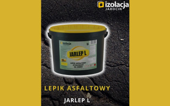 JARLEP L – lepik asfaltowy na zimno do klejenia papy i hydroizolacji