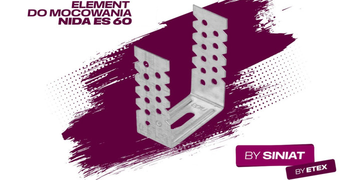 Nida ES-60 przyspiesza montaż suchej zabudowy. Mały element, duży efekt