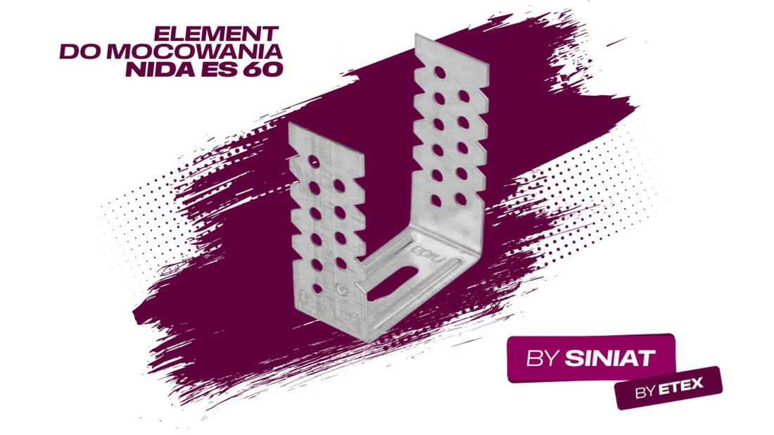 Nida ES-60 przyspiesza montaż suchej zabudowy. Mały element, duży efekt