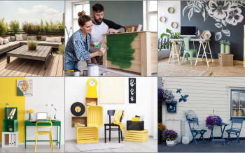 Malowanie mebli w duchu zero waste. Jak odnowić drewno i metal niewielkim kosztem?