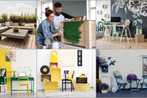 Malowanie mebli w duchu zero waste? Jak odnowić drewno i metal niewielkim kosztem