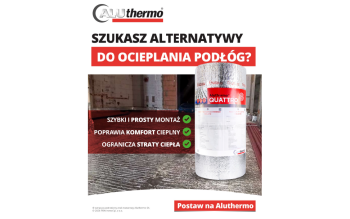 Cienka izolacja podłogi, która robi różnicę