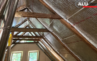 Termomodernizacja budynków istniejących - wyzwania projektowe i technologiczne Rola cienkowarstwowej izolacji refleksyjnej Aluthermo