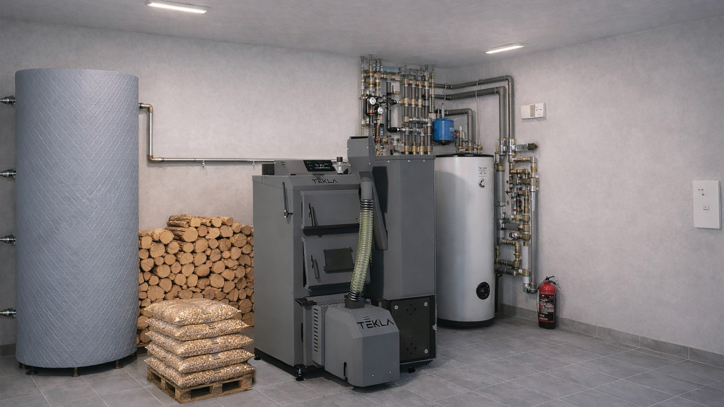 Niezależność i oszczędność w kotłowni. Dlaczego warto postawić na hybrydowe spalanie drewna i pelletu?
