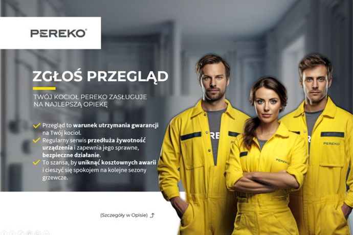 Kończy się sezon grzewczy? To najlepszy moment na przegląd kotła PEREKO