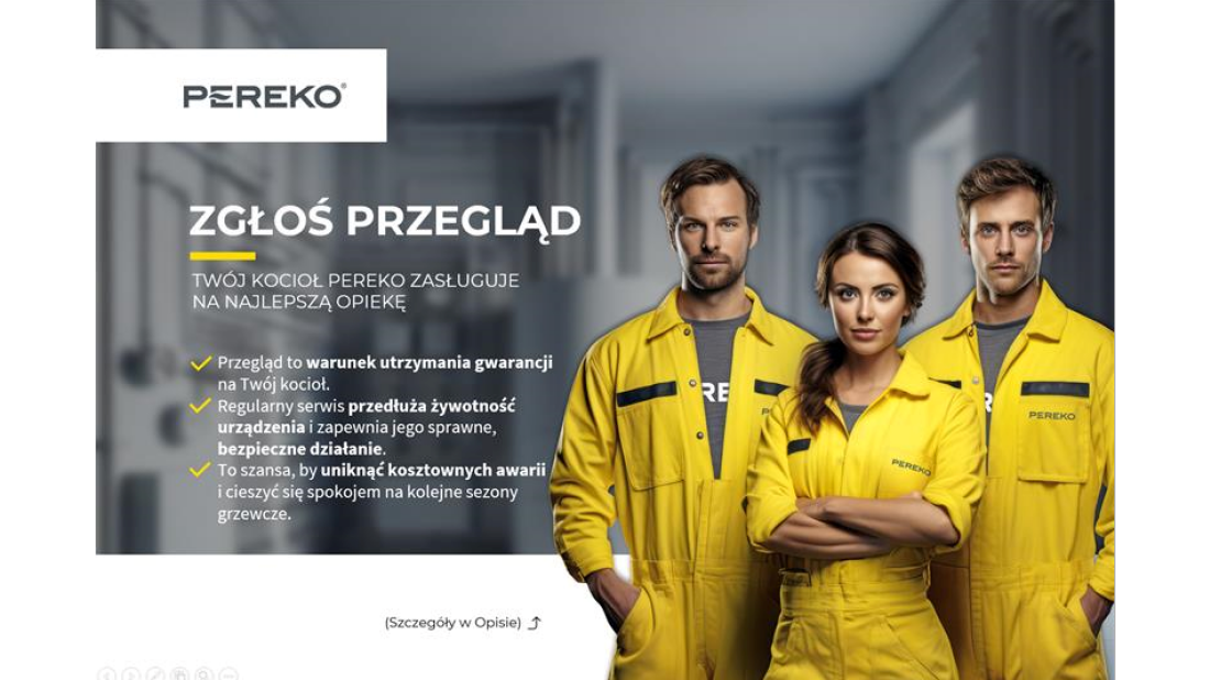 Kończy się sezon grzewczy? To najlepszy moment na przegląd kotła PEREKO