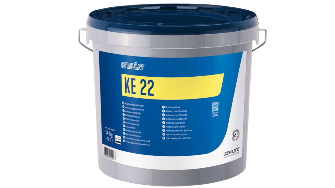 UZIN KE 22 – wszechstronny klej do wykładzin, LVT i linoleum dla profesjonalistów